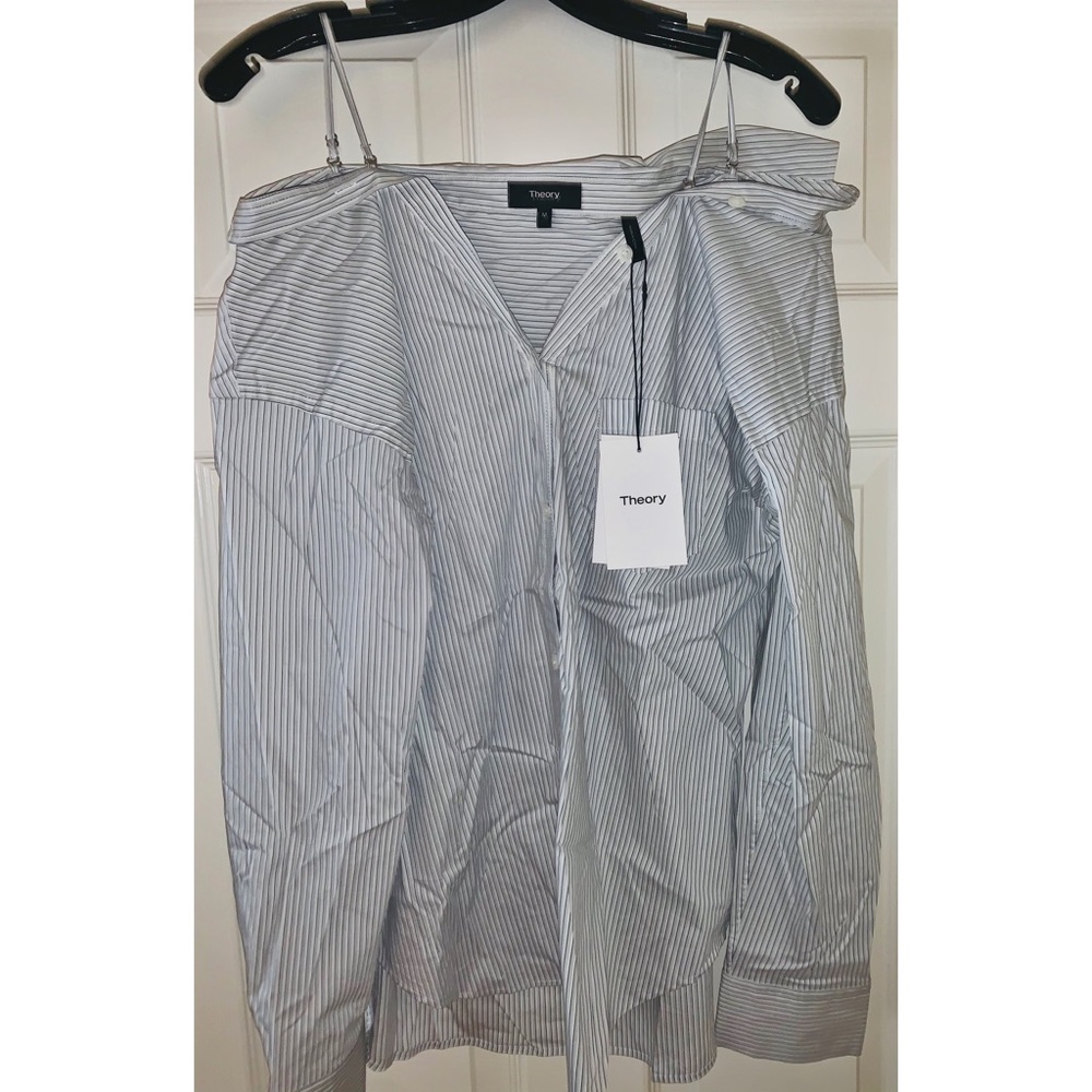 Theory Dress Shirt - off or on the shoulder